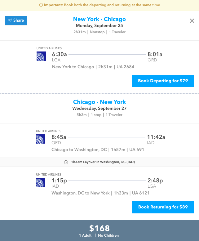 Two round cheap trip tickets