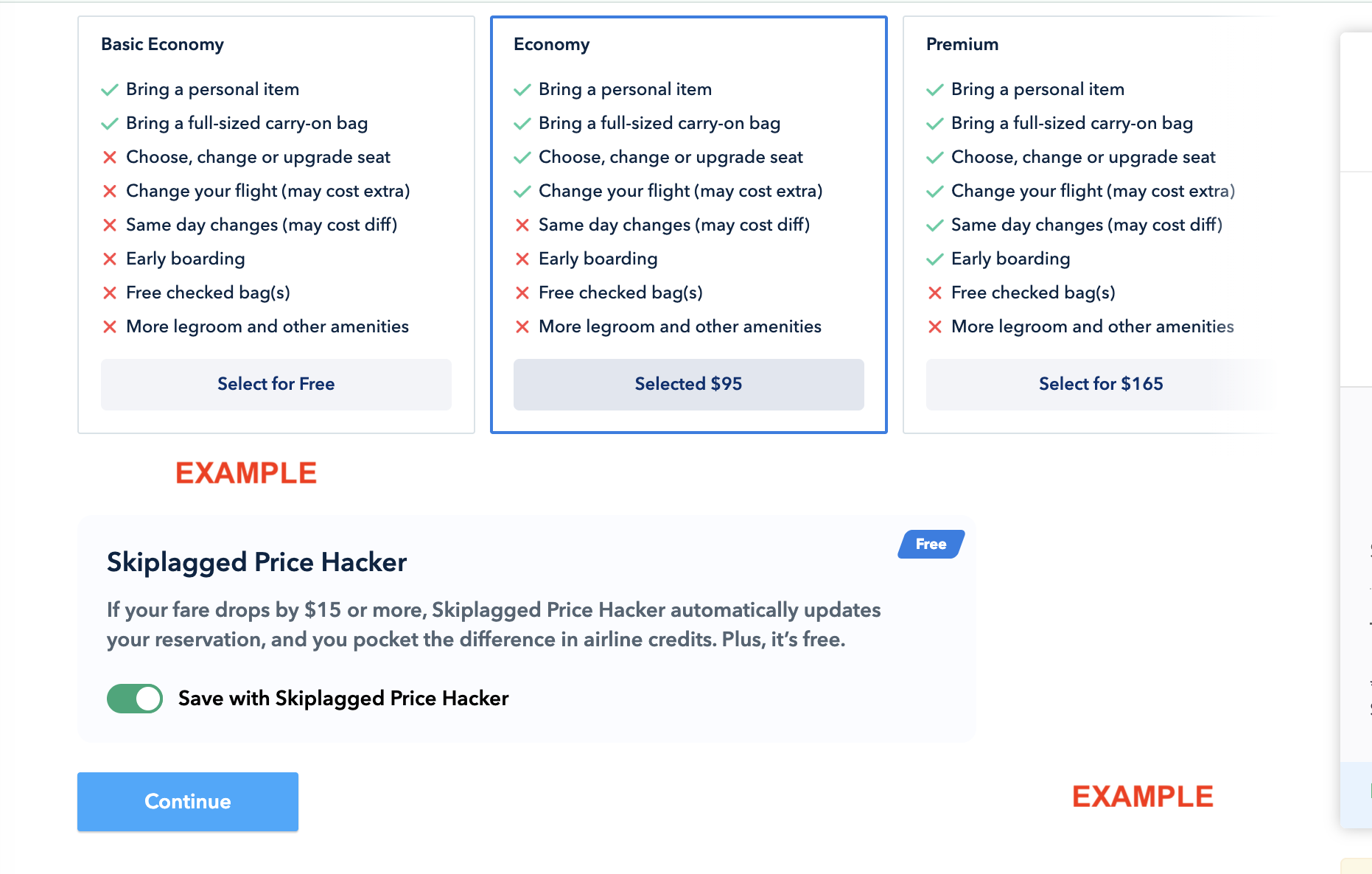 Example - Skiplagged Price Hacker Selected Checkout.png